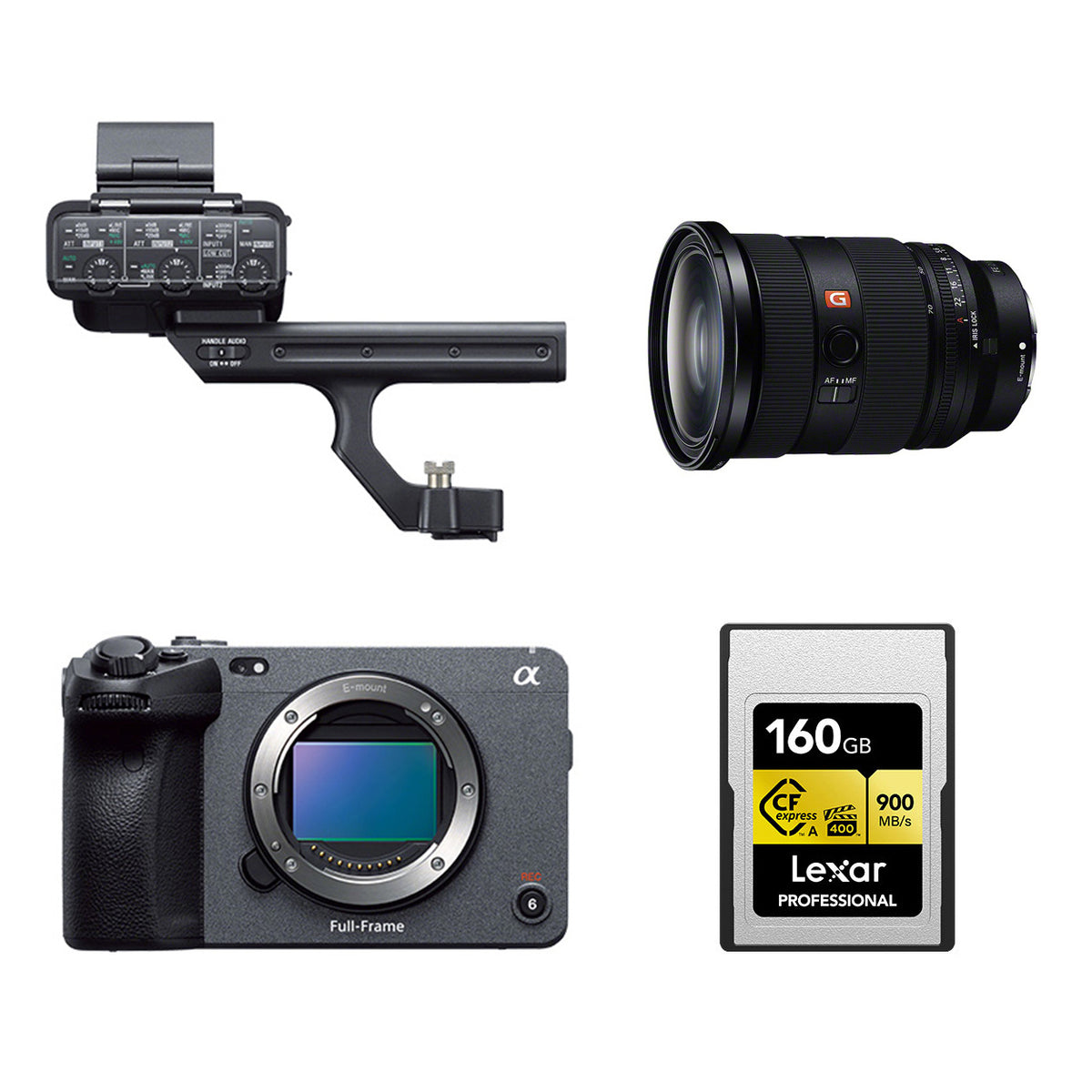 SONY FX3A + SEL2470GM2標準ズームレンズセット - 業務用撮影