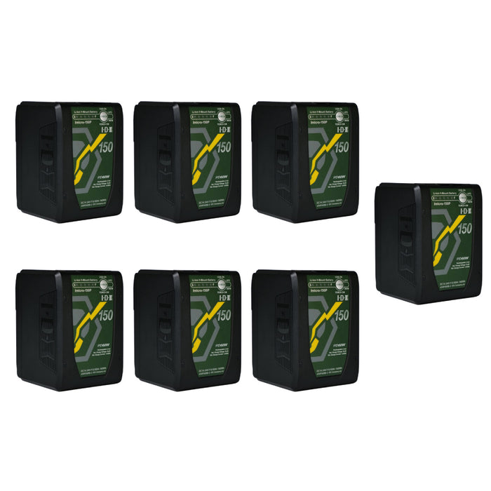 【キャンペーン】IDX Imicro-150P x7 Vマウントマイクロタイプリチウムイオンバッテリー 7本セット