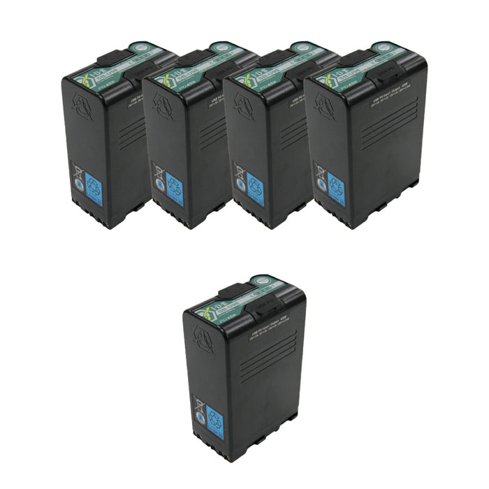 【IDX年度末キャンペーン2026】IDX  Sony BP-U 14.4Vタイプリチウムイオンバッテリー SB-U98/PD 4本+1本