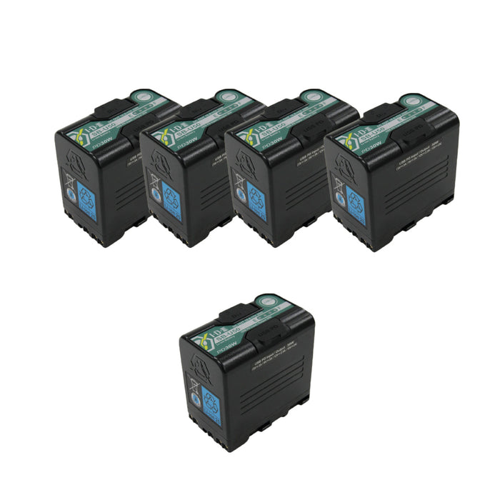 【IDX年度末キャンペーン2026】IDX  Sony BP-U 14.4Vタイプリチウムイオンバッテリー SB-U50/PD 4本+1本