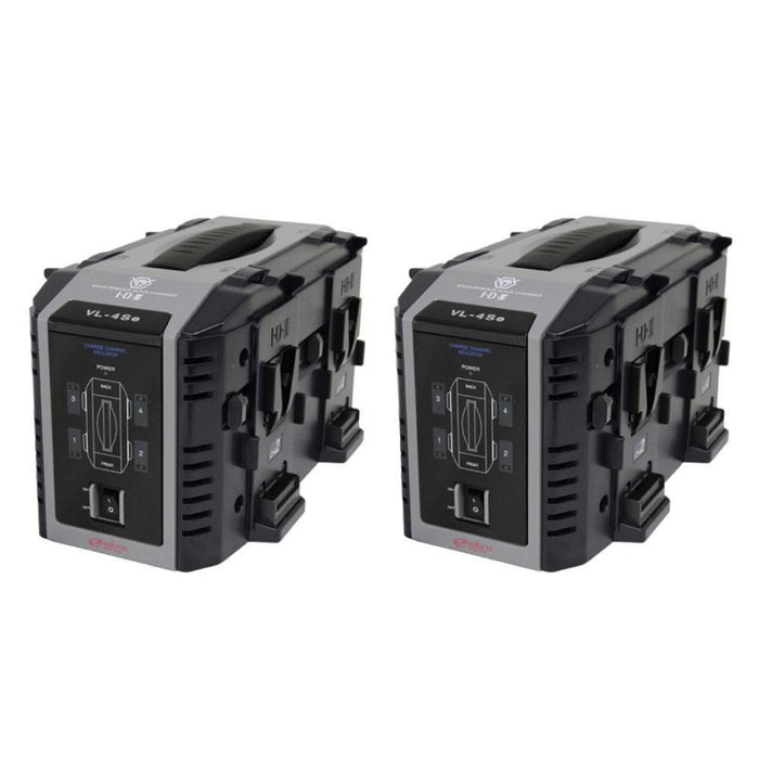【IDX年度末キャンペーン2026】IDX 4連同時急速充電器 VL-4Se 2個セット