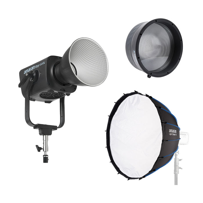 【決算セール2026】【期間限定】Aputure amaran Ray 660c + amaran フレネル + amaran Light Dome 90 APRAY660c + APFR + APLD90