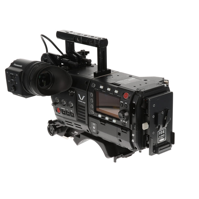 【中古品】Panasonic AU-V35C1G ＋ AU-VREC1G ＋ AU-VCVF1G VARICAM 35 カメラモジュール ＋ レコーディングモジュール ＋ HDカラービューファインダー