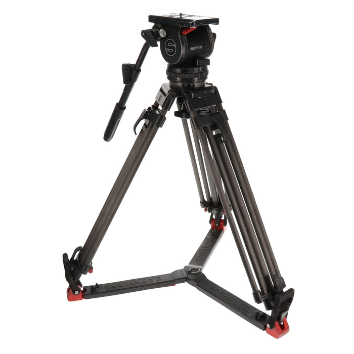 中古品】Sachtler VIDEO18P ＋ ENG 2 CF ビデオ三脚(ジャンク品