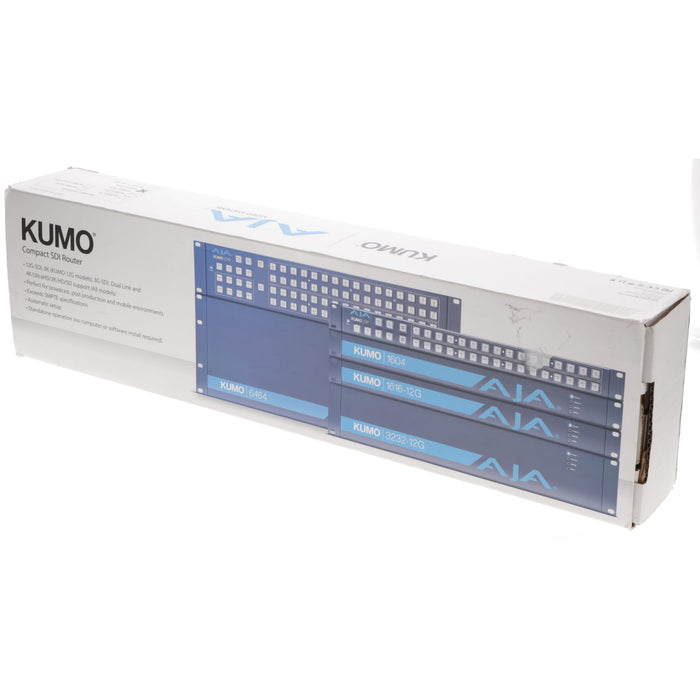 【中古品】AJA Video Systems KUMO 1616 16×16ポート コンパクトHD-SDI/3G SDIルータ