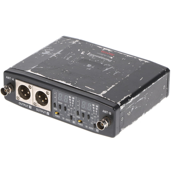 【中古品】RAMSA WX-RJ800A 800MHz帯ENG/EFPデュアルチャンネル型ワイヤレス受信機