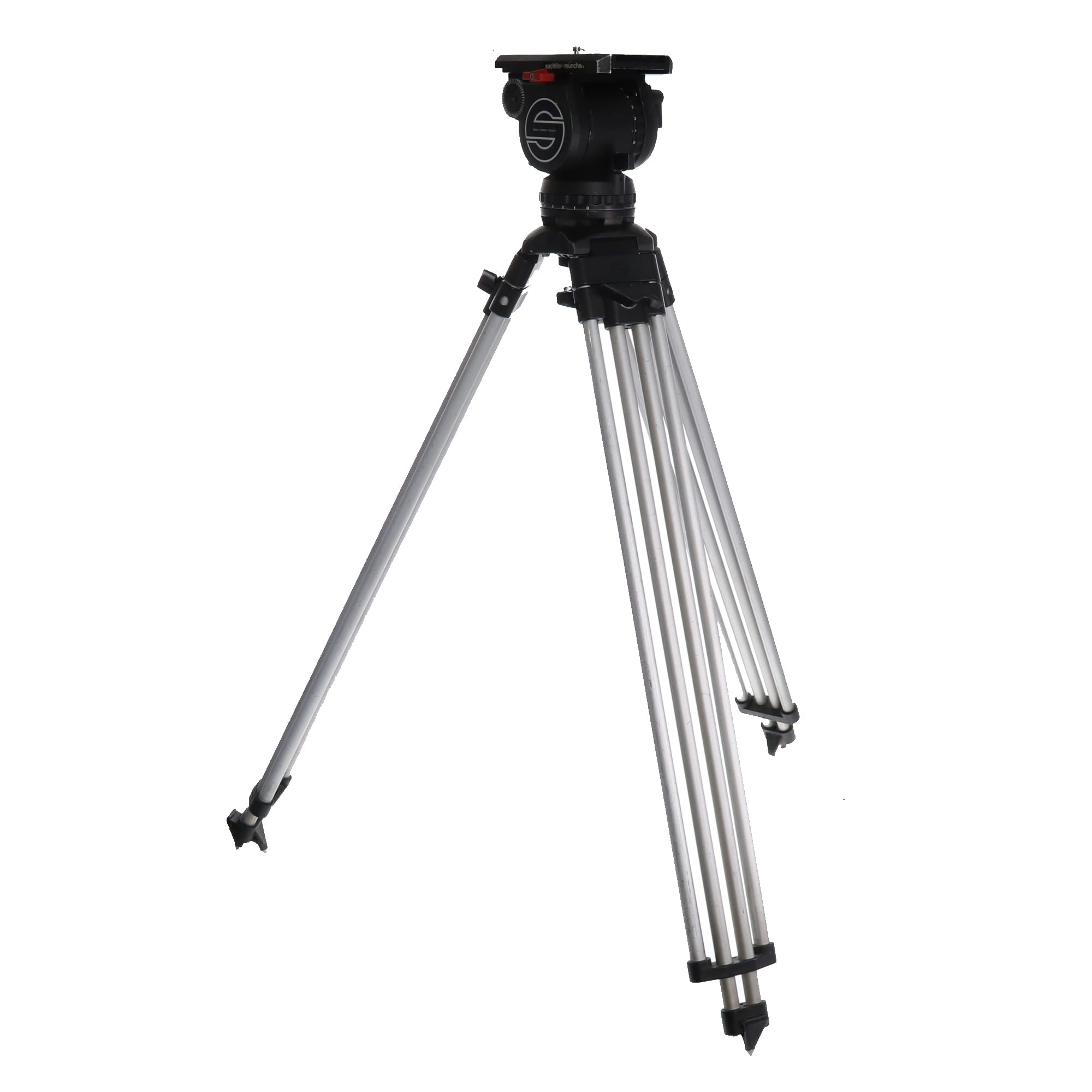 中古品】Sachtler VIDEO18II ＋ アルミ2段 ビデオ三脚セット(アルミ2段 100Φ 三脚)  業務用撮影・映像・音響・ドローン専門店 システムファイブ