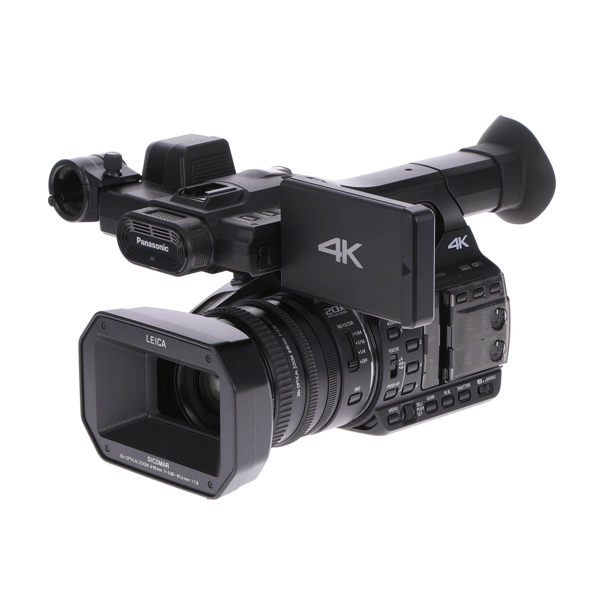 【中古品】Panasonic HC-X1000-K デジタル4Kビデオカメラ