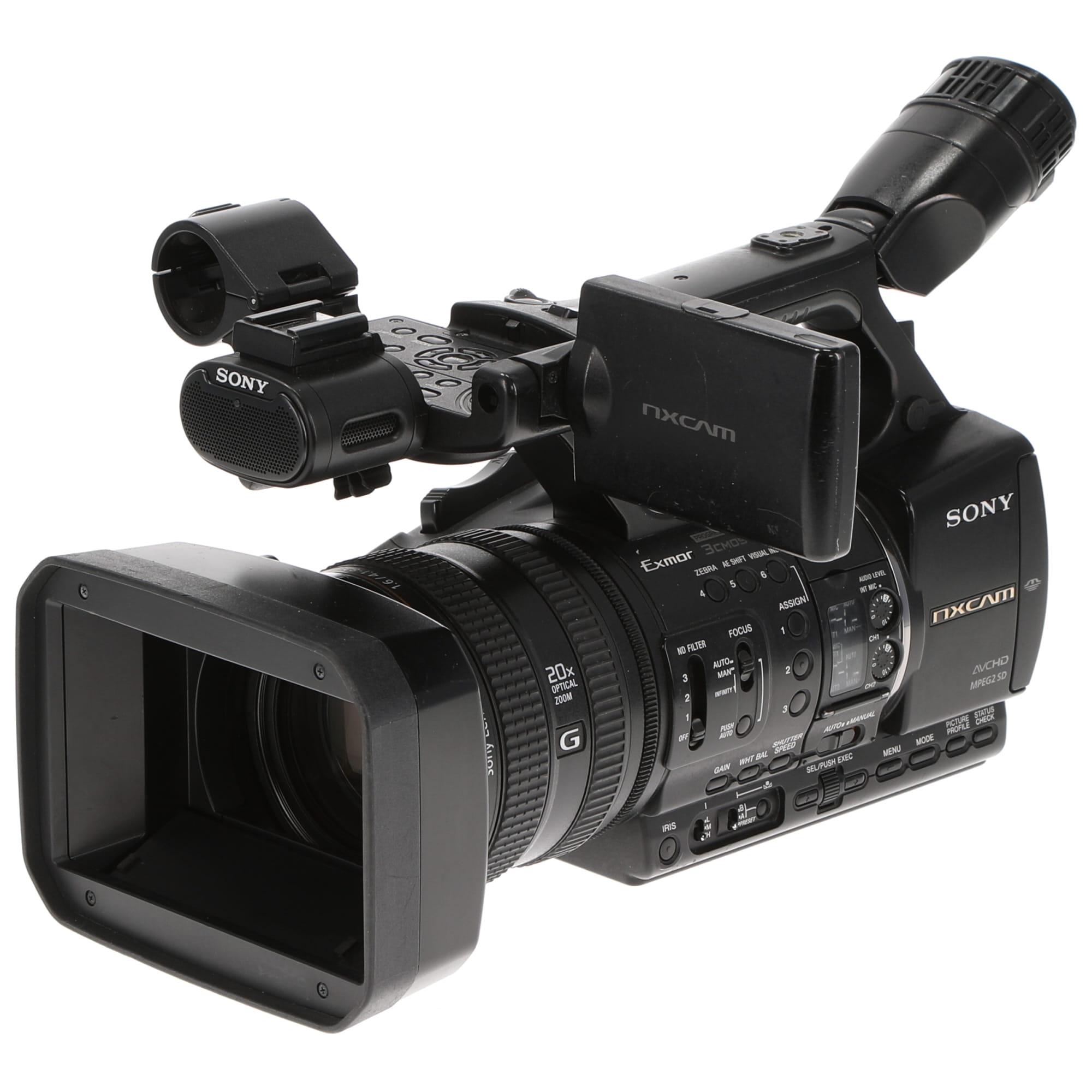 【中古品】SONY HXR-NX5J NXCAMカムコーダー(ジャンク品)