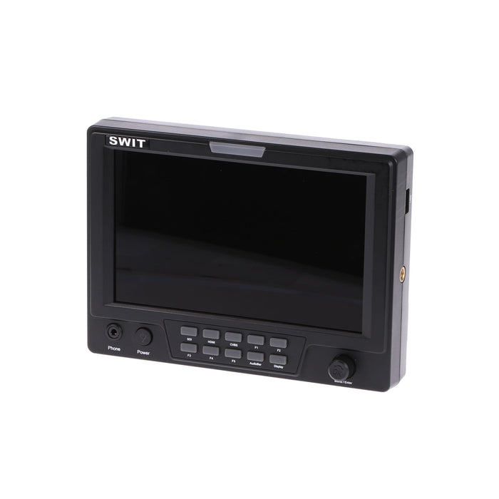 【中古品】SWIT S-1071H+U 7インチSDI/HDMI液晶モニター(SONY BP-Uシリーズバッテリー仕様)