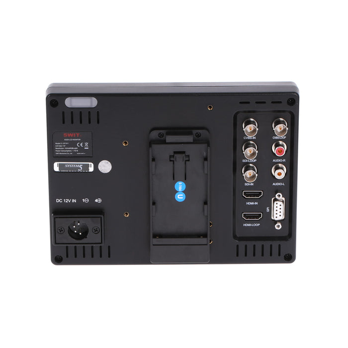 【中古品】SWIT S-1071H+U 7インチSDI/HDMI液晶モニター(SONY BP-Uシリーズバッテリー仕様)