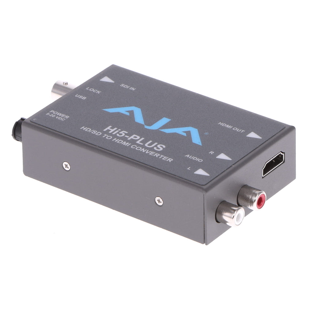 中古品】AJA Video Systems HI5-Plus ミニコンバータ SDI to HDMI 