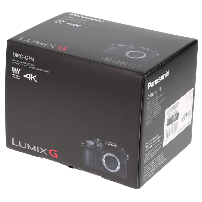 【中古品】Panasonic DMC-GH4 4K動画撮影対応ミラーレス・デジタル一眼(ボディ)