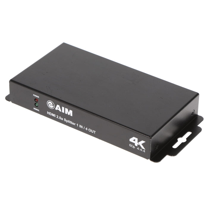【決算セール2024】【中古品】エイム電子 AVS-18G104 4K/60p（18Gbps）対応のHDMIスプリッター