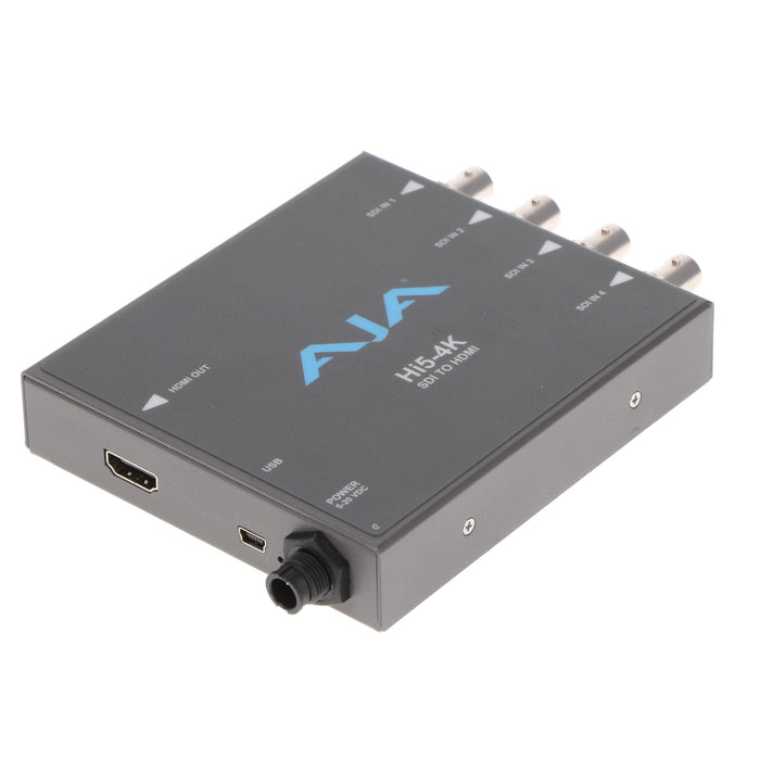 【決算セール2024】【中古品】AJA Video Systems Hi5-4K 4K対応SDI→HDMI コンバーター