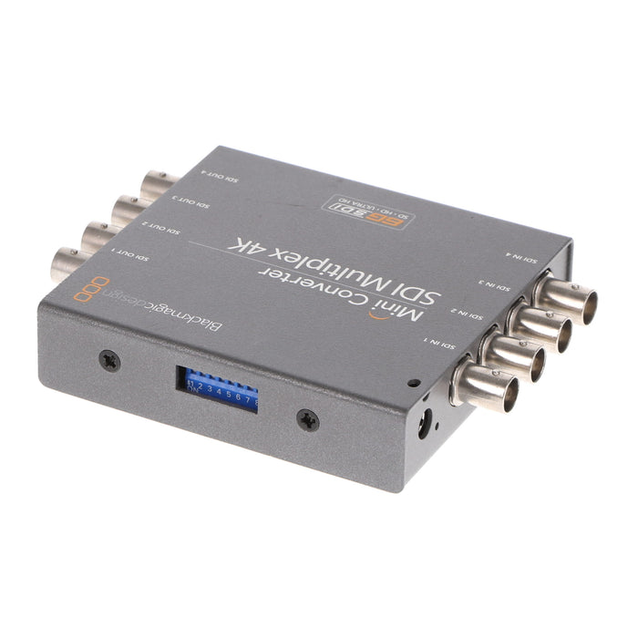 【決算セール2024】【中古品】BlackmagicDesign CONVMSDIMUX4K Mini Converter SDI Multiplex 4K