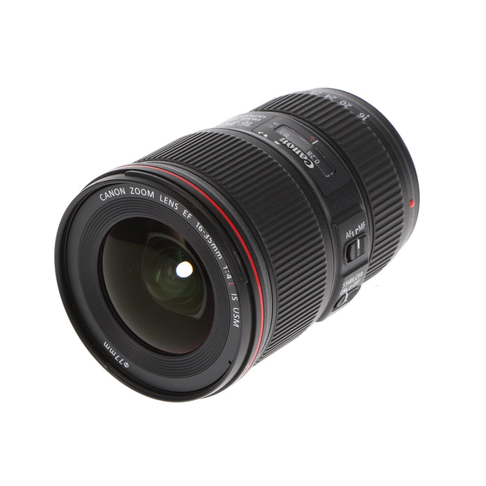 【中古品】Canon EF16-3540LIS 広角ズームレンズ EF16-35mm F4L IS USM