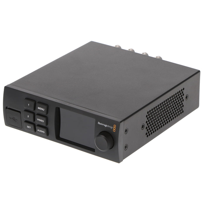 【中古品】BlackmagicDesign CONVNTRM/DA/QDSDI ＋ CONVNTRM/YA/SMTPN Teranex Mini Quad SDI to 12G-SDI(Smart Panel付属)