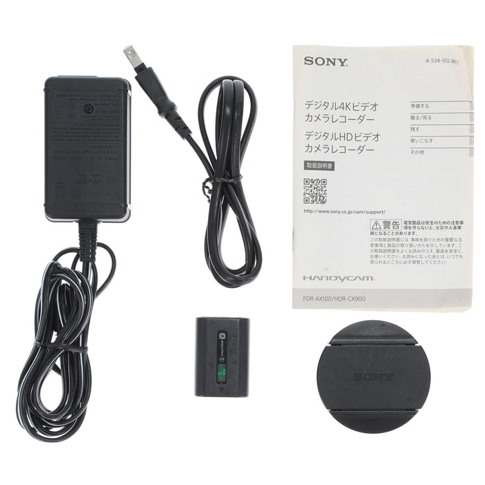 【中古品】SONY HDR-CX900 デジタルHDビデオカメラレコーダー