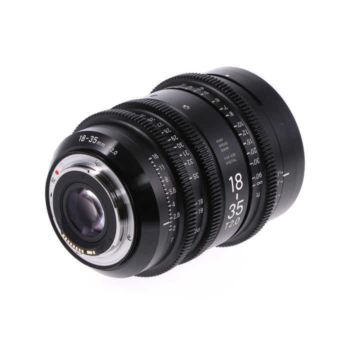 【中古品】SIGMA 933531 High Speed Zoom Line Fully Luminous(18-35mm/T2/EFマウント/フィート表記)