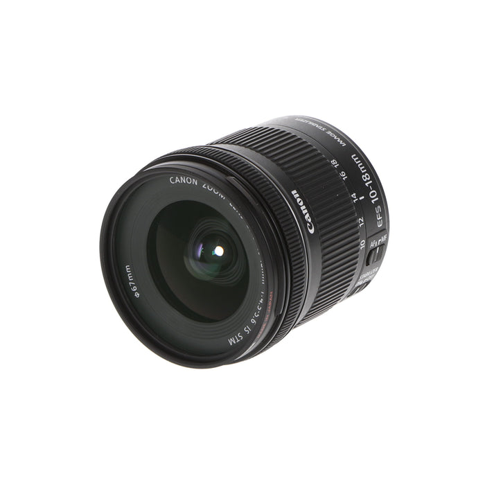【大創業祭】【中古品】Canon EF-S10-18ISSTM 超広角ズームレンズ EF-S10-18mm F4.5-5.6 IS STM  APS-C対応
