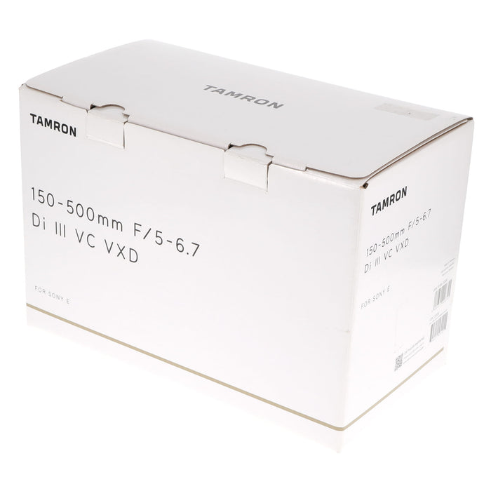 【中古品】TAMRON Model A057(SONY E) 150-500mm F/5-6.7 Di III VC VXD(ソニーEマウント用)