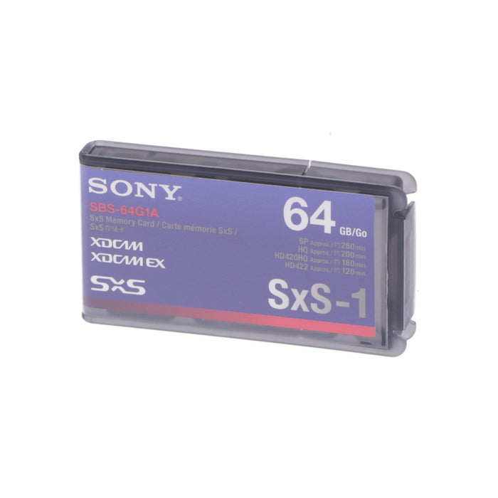 【中古品】SONY SBS-64G1A SxS-1メモリーカード 64GB