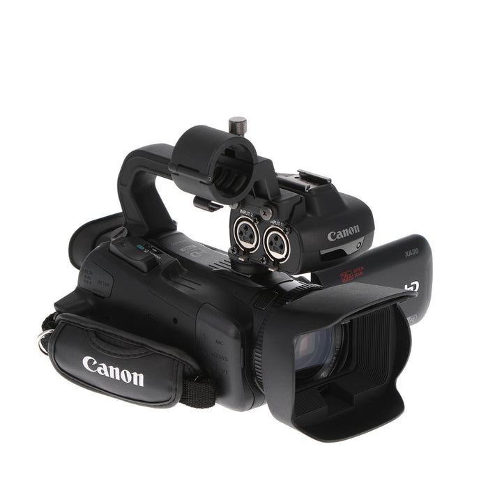 【中古品】Canon XA30 ＋ HDU-1 業務用HDビデオカメラ(ハンドルユニット付属)