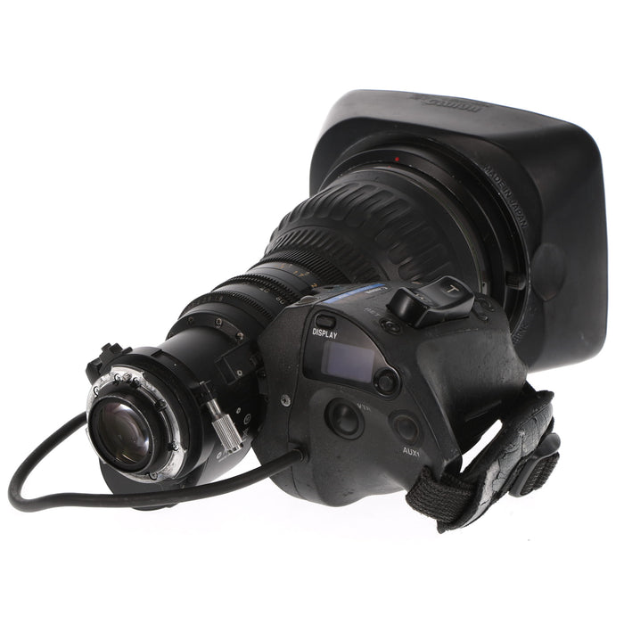 【中古品】Canon HJ22e×7.6B IRSE 放送用2/3型22倍HDレンズ