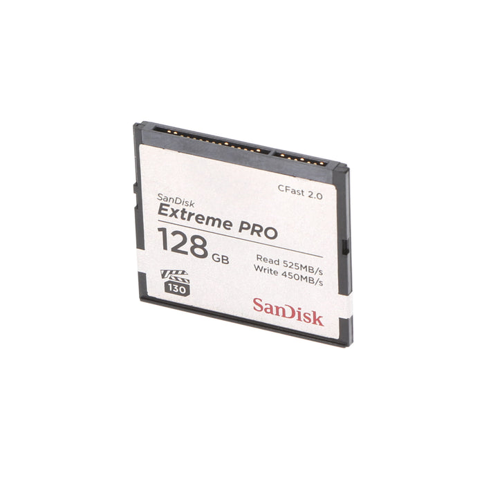 【中古品】SanDisk SDCFSP-128G-J46D ＋ SDDR-299-J01 Extreme Pro CFast 2.0 カード 128GB(カードリーダー付属)