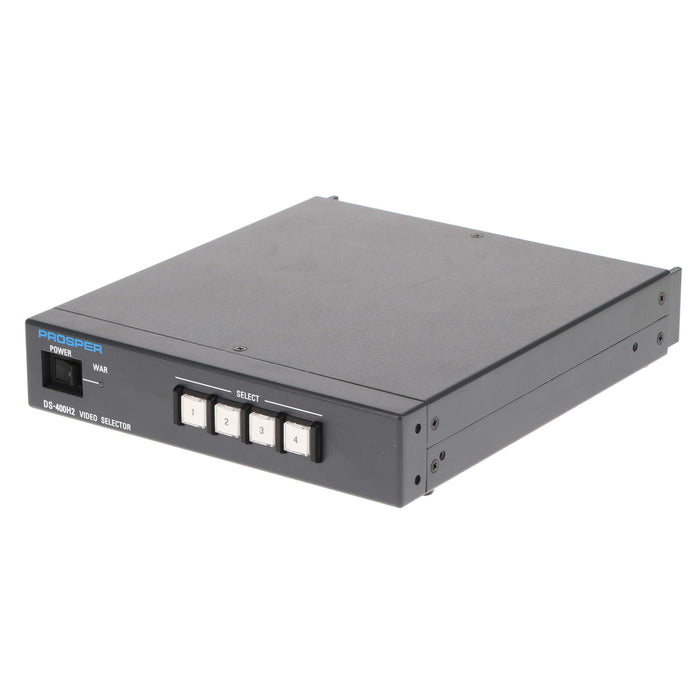 【中古品】PROSPER DS-400H2 高周波リレー切替え対応HD/SD/NTSC信号切替器(4入力1出力)