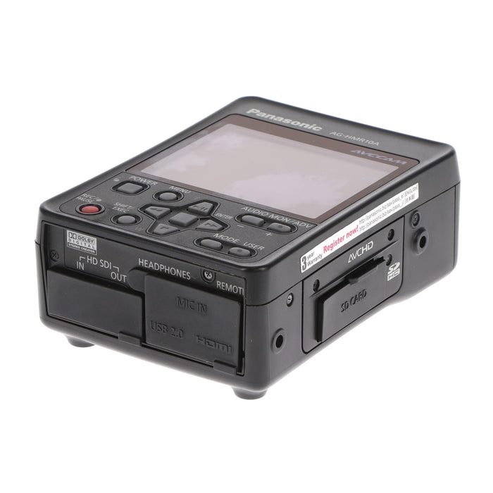 【中古品】Panasonic AG-HMR10A メモリーカードポータブルレコーダー