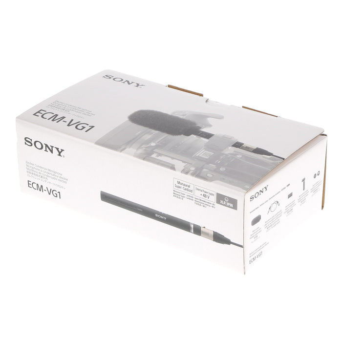 【中古品】SONY ECM-VG1 エレクトレットコンデンサーマイクロホン