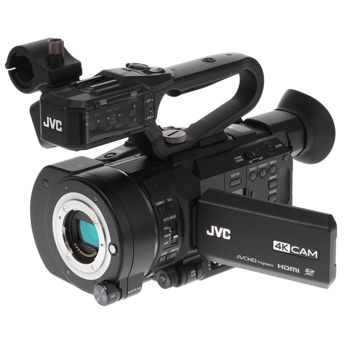 【中古品】JVC GY-LS300CH 業務用4Kメモリーカードカメラレコーダー