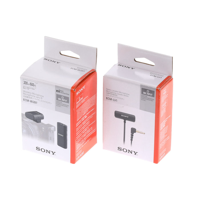 SONY ECM-W2BT ＋ ECM-LV1 セット