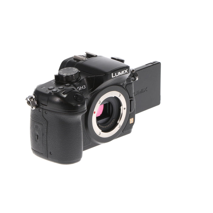 【中古品】Panasonic DMC-GH3-K レンズ交換式デジタル一眼カメラ LUMIX（ボディーのみ）(ジャンク品)