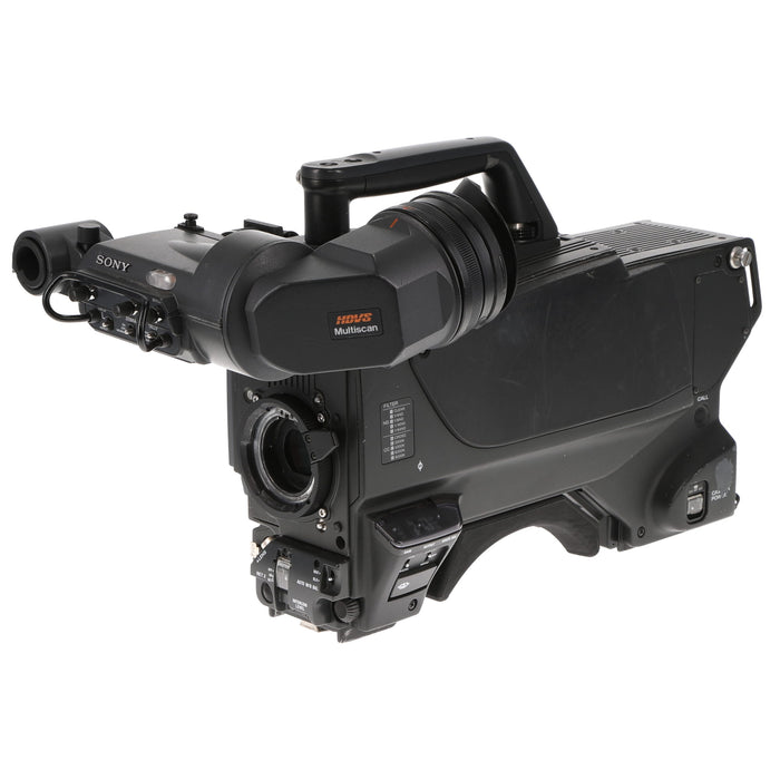 【中古品】SONY HDC-1500/T ＋ HDCU-1500/T ＋ RCP-721 マルチフォーマットポータブルカメラ ＋ カメラコントロールユニット