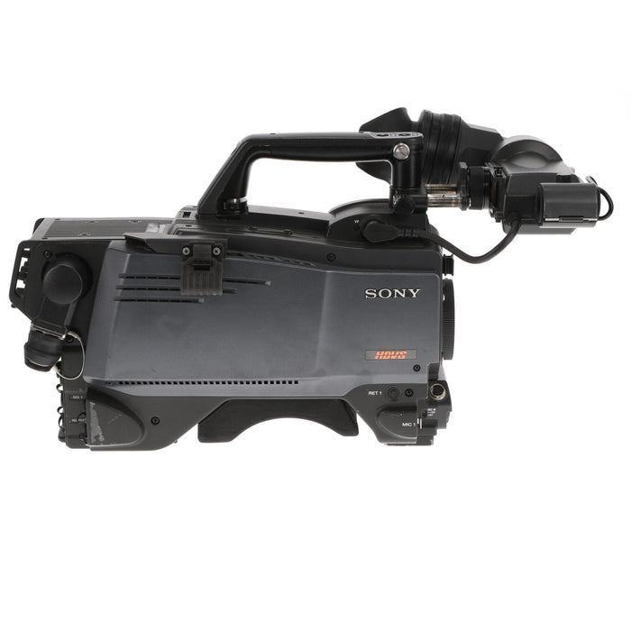 【中古品】SONY HDC-1500/T ＋ HDCU-1500/T ＋ RCP-721 マルチフォーマットポータブルカメラ ＋ カメラコントロールユニット