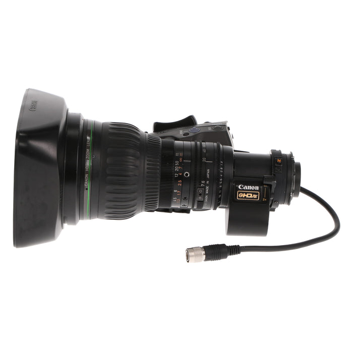 【中古品】Canon HJ22e×7.6B IASE S 放送用2/3型22倍HDレンズ