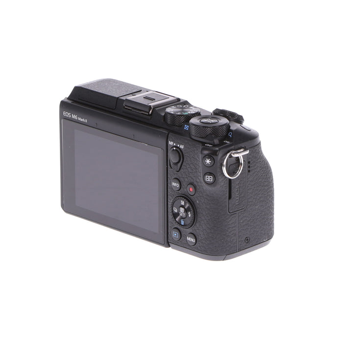 【中古品】Canon EOSM6MK2BK-BODY EOS M6 Mark II・ボディー(ブラック)
