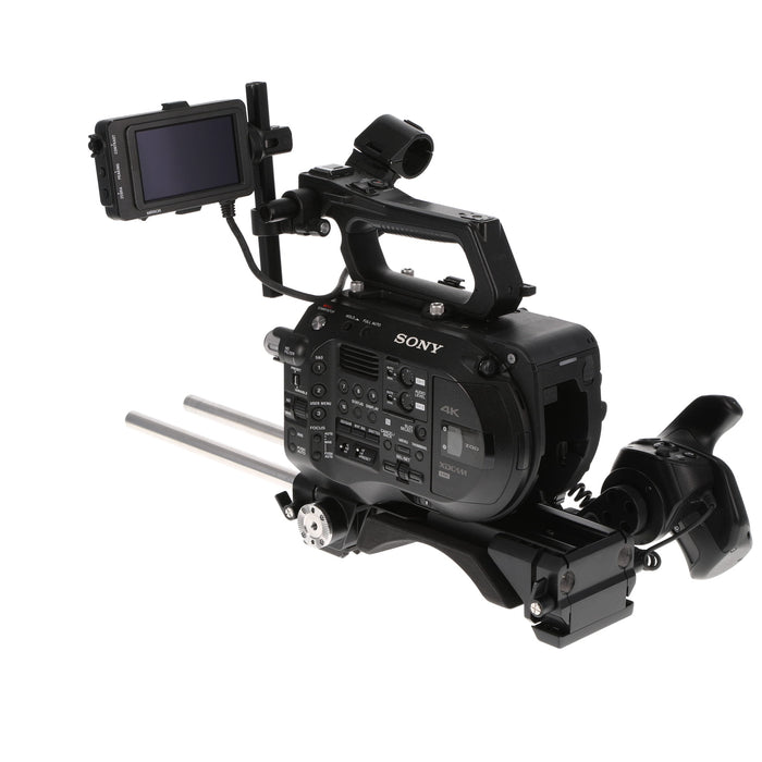【中古品】SONY PXW-FS7M2 ＋ VCT-FS7 XDCAMメモリーカムコーダー(ボディのみ)(ライトウェイトロッドサポート付属)
