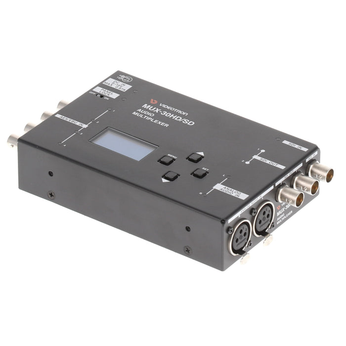 【中古品】VIDEOTRON MUX-30HD/SD 3G対応オーディオリマッピング機能付き音声マルチプレクサー