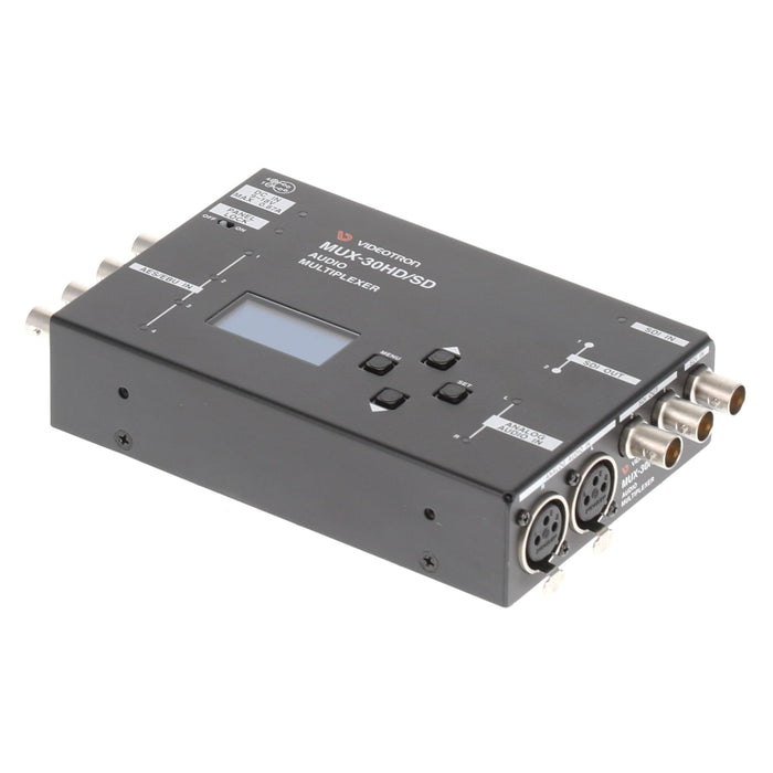 【中古品】VIDEOTRON MUX-30HD/SD 3G対応オーディオリマッピング機能付き音声マルチプレクサー
