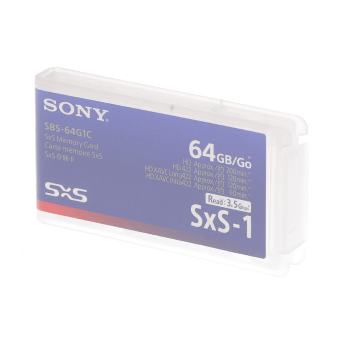 【決算セール2024】【中古品】SONY SBS-64G1C SxS-1メモリーカード 64GB