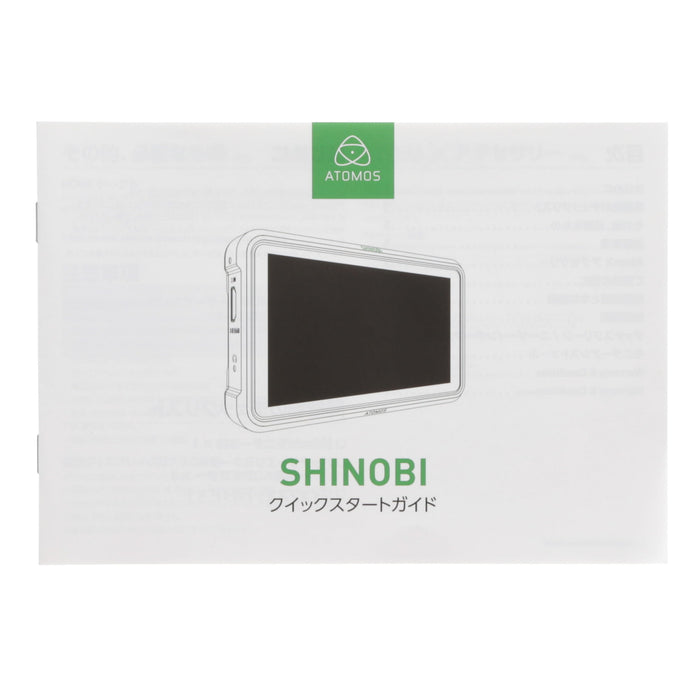 【中古品】ATOMOS ATOMSHBH01 5.2インチ 高輝度HDR対応フィールドモニター SHINOBI(HDMI対応)