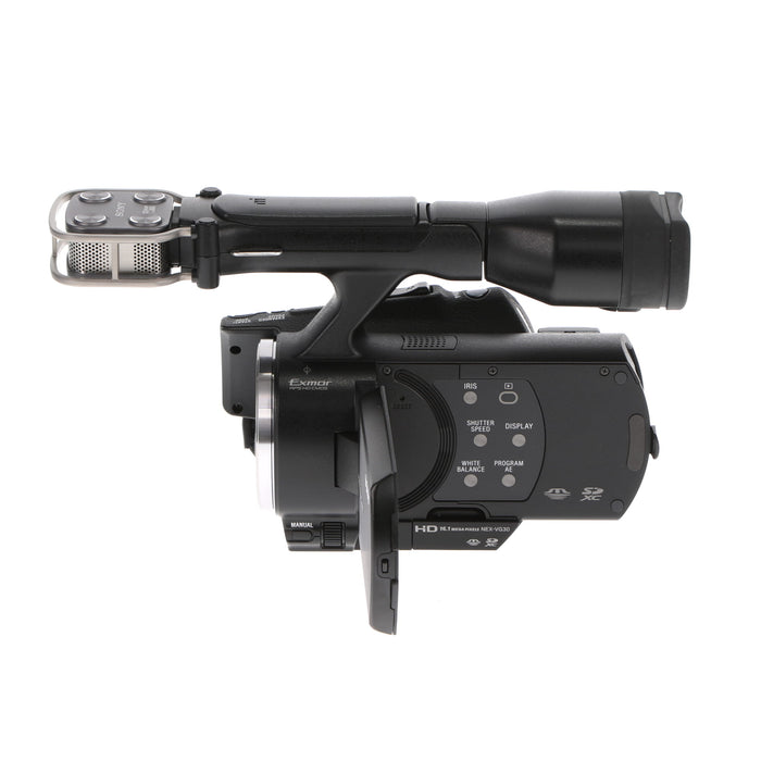 【中古品】SONY NEX-VG30 レンズ交換式デジタルHDビデオカメラレコーダー