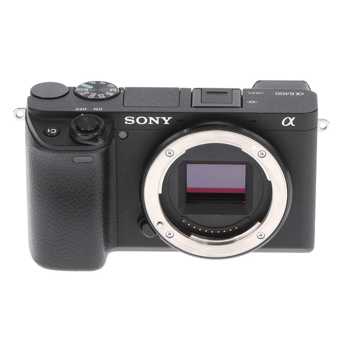 【中古品】SONY ILCE-6400(B) デジタル一眼カメラ α6400 ボディのみ(ブラック)