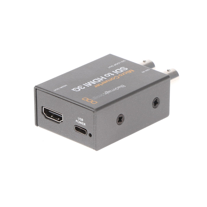 【中古品】BlackmagicDesign CONVCMIC/SH03G/WPSU Micro Converter SDI to HDMI 3G PSU(パワーサプライ付属)
