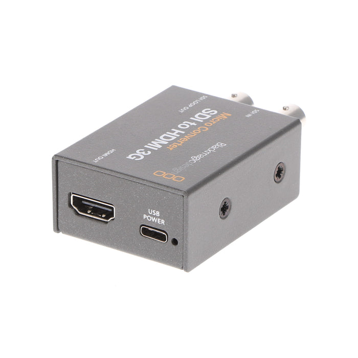 【中古品】BlackmagicDesign CONVCMIC/SH03G/WPSU Micro Converter SDI to HDMI 3G PSU(パワーサプライ付属)