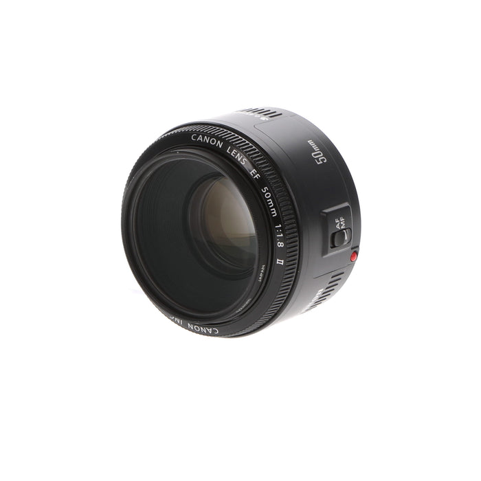 【中古品】Canon EF50182 標準単焦点レンズ EF50mm F1.8 II